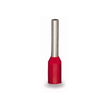 Wago Corporation CRIMP FERRULE RED, 18 AWG, RED 216-223